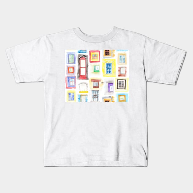 Windows Kids T-Shirt by wiccked